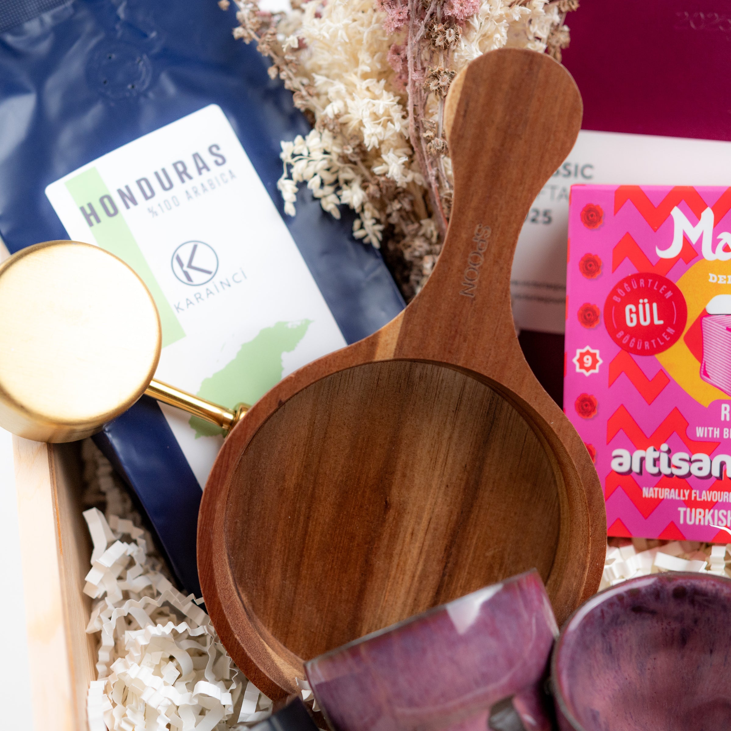 Kahve ve Huzur (pembe)