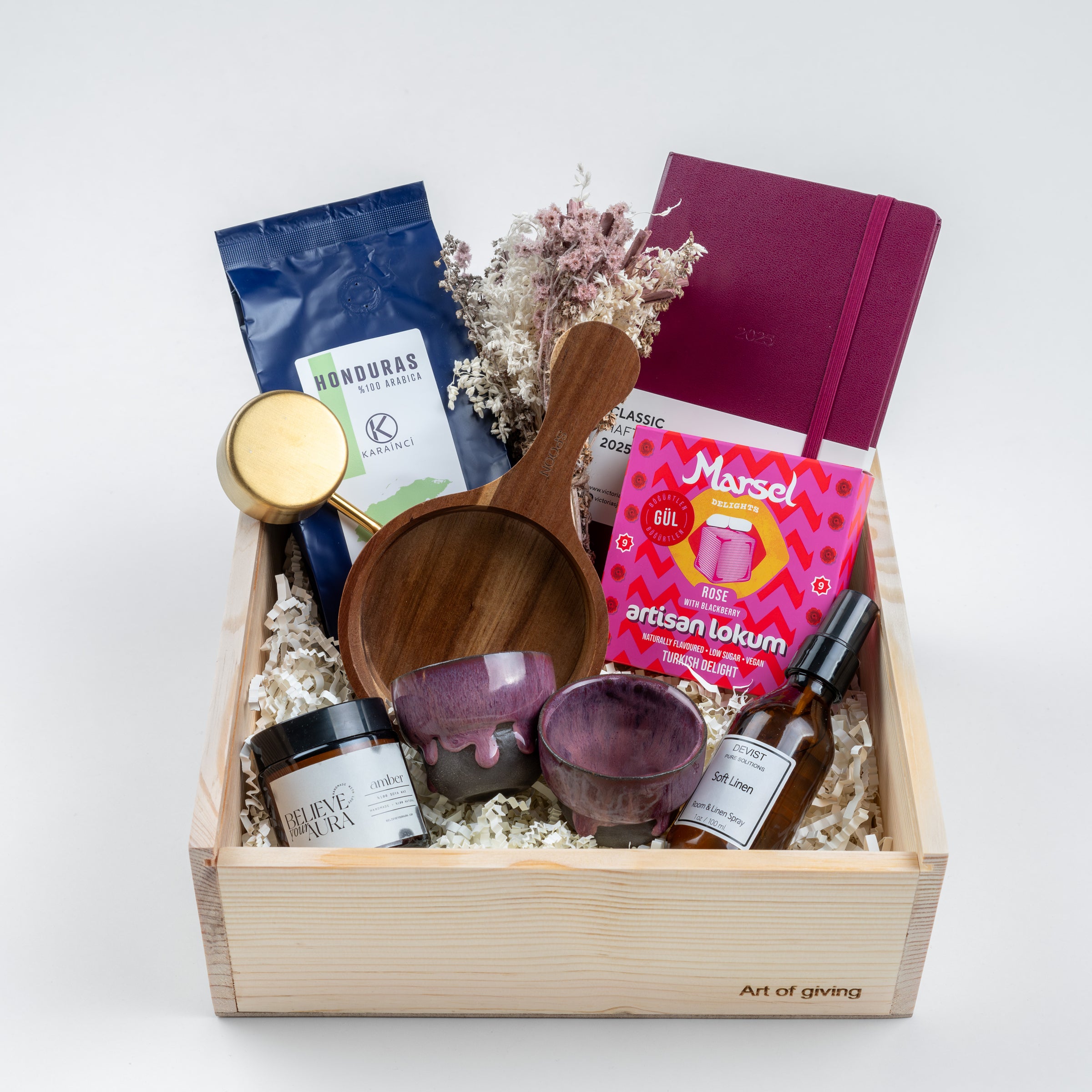 Kahve ve Huzur (pembe)